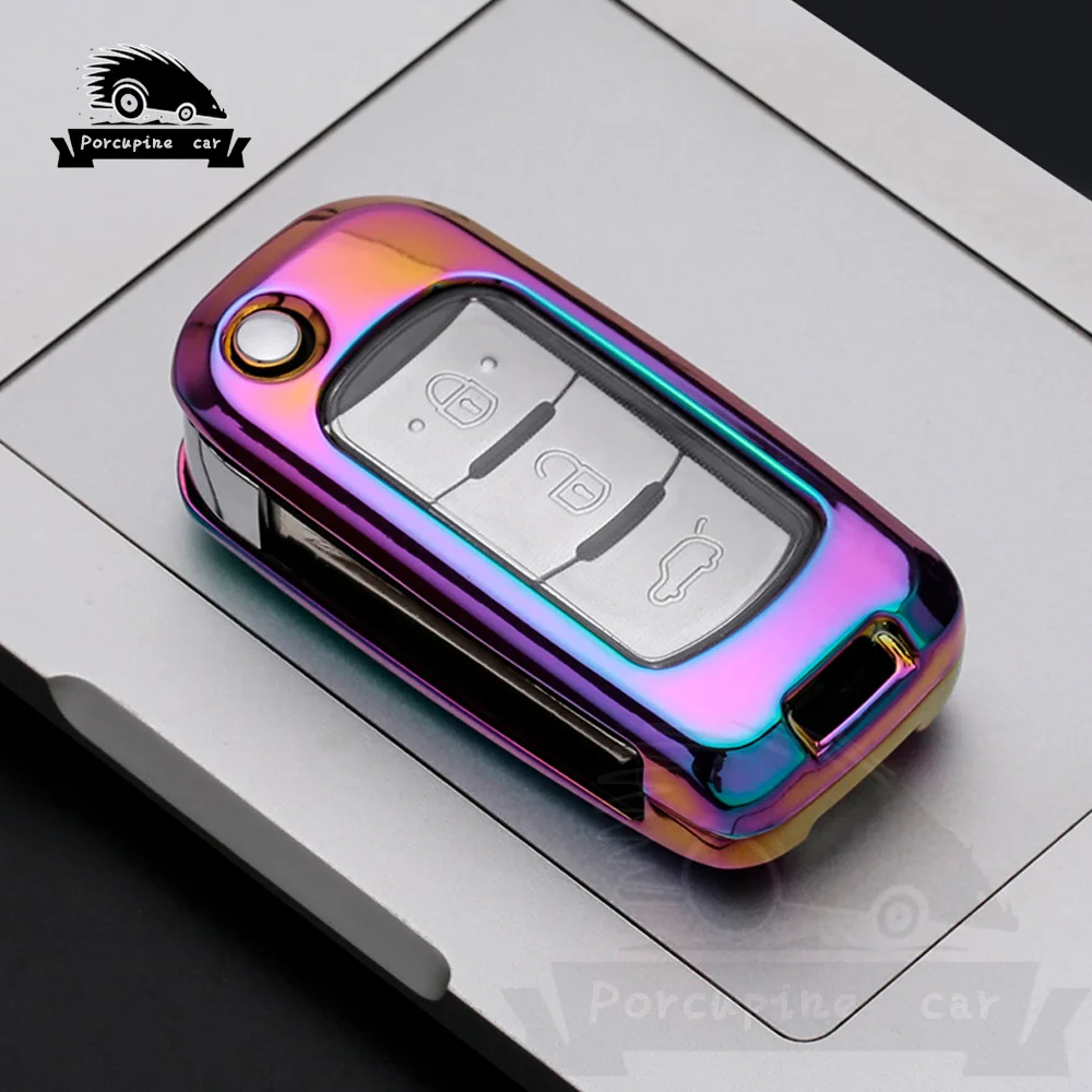 Placcatura In Lega Car Remote Key Fob Cover Custodia Protettiva Per Gac Trumpchi Gs3 Gs4 Ga3S Gs8 Gs5 Gs6 Gs7 Accessori Portachiavi