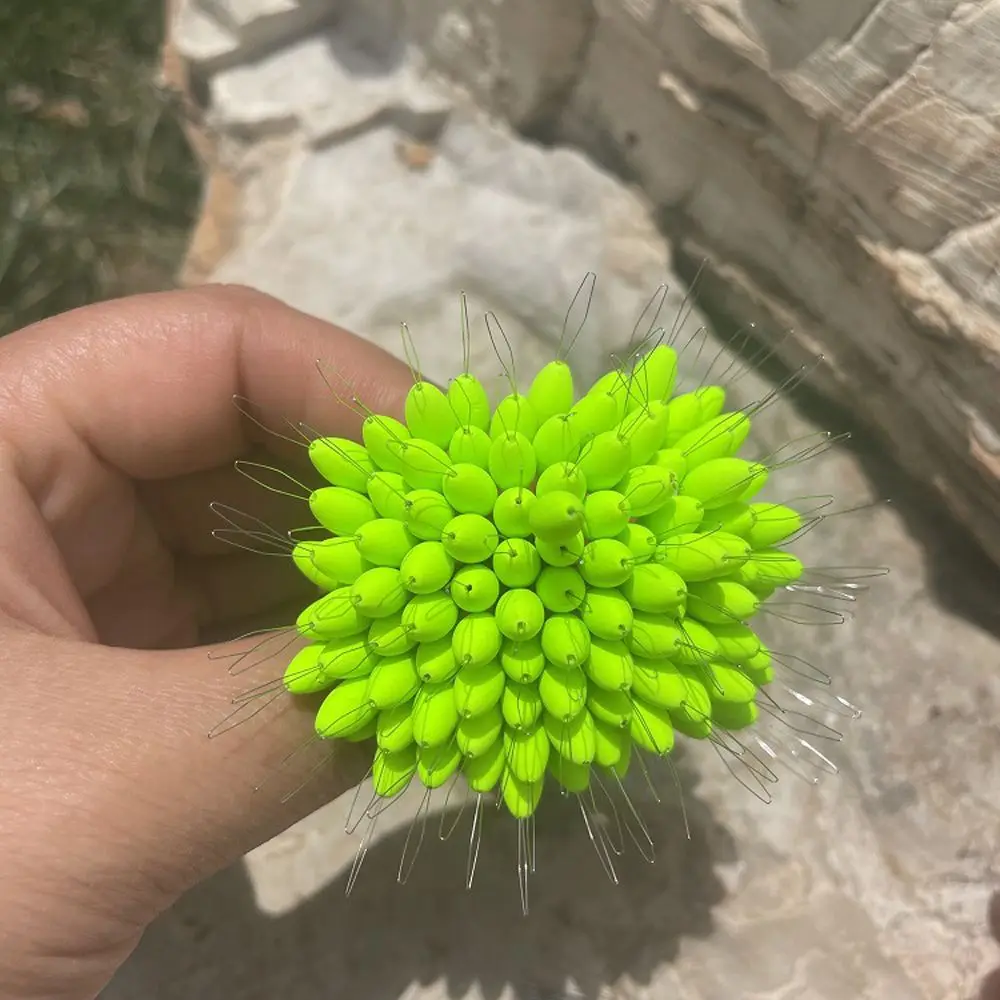 Fishing Floater Floating Stopper Connector Floating Beans Fishing Bobber Oval Float Space Beans fishing tackle fishing float fishing bobber fishing buoy