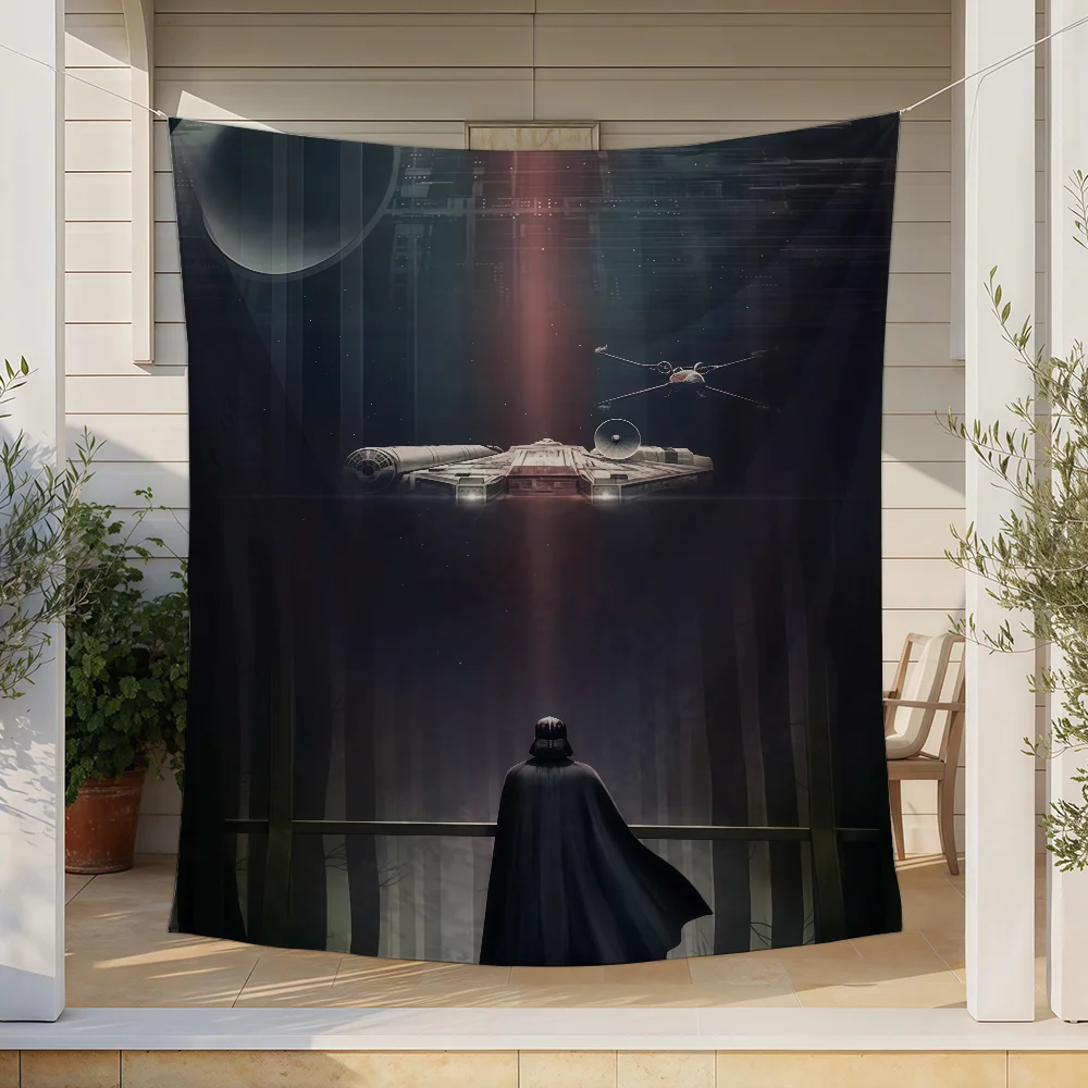Vintage Space Battle Movie Flag - Custom Decor for Camping, Garden, Parties, and Wall Art