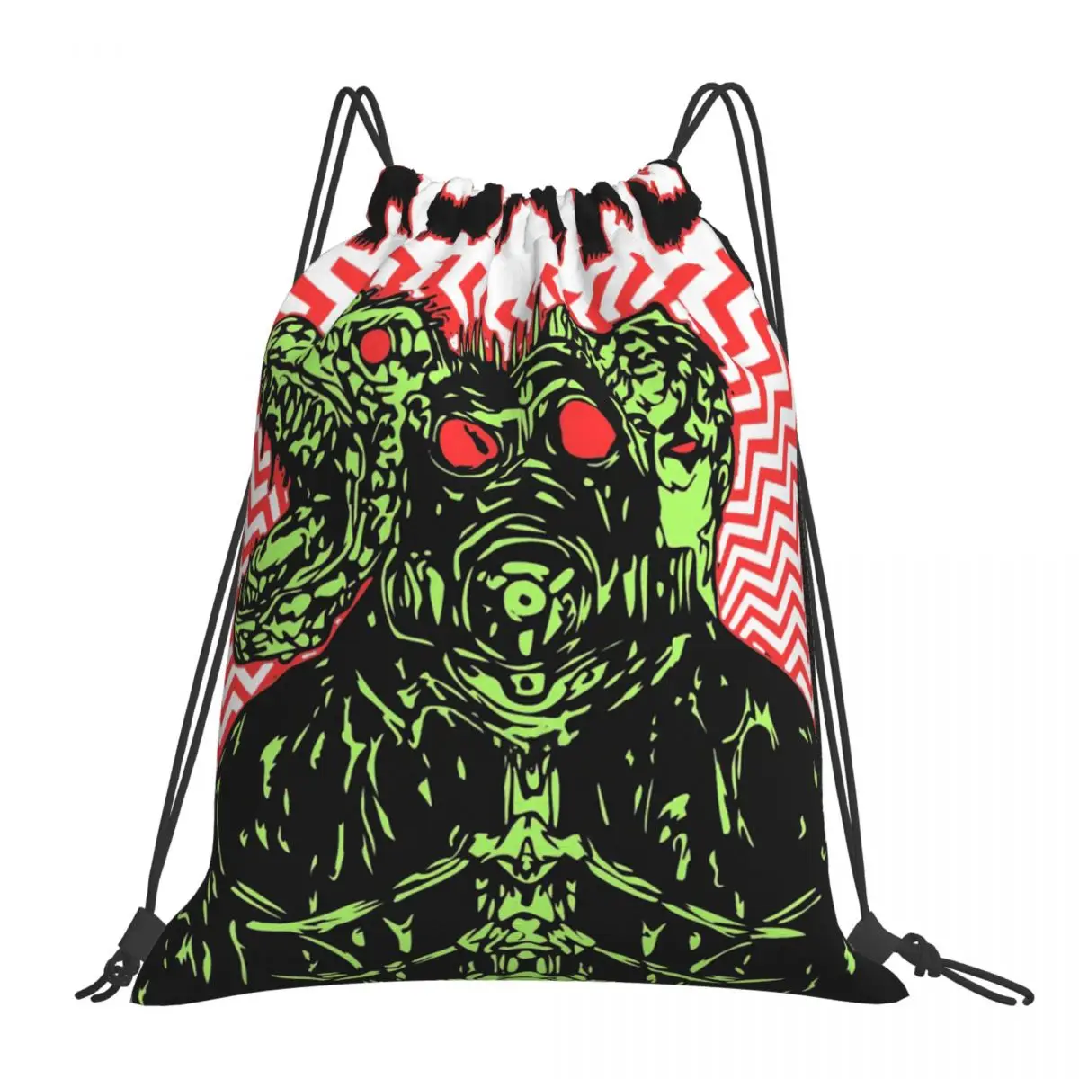 

Kaiman Dorohedoro Anime Print Drawstring Bags Men Women Storage Backpack Teenager Travel Bag Multi-function Pocket