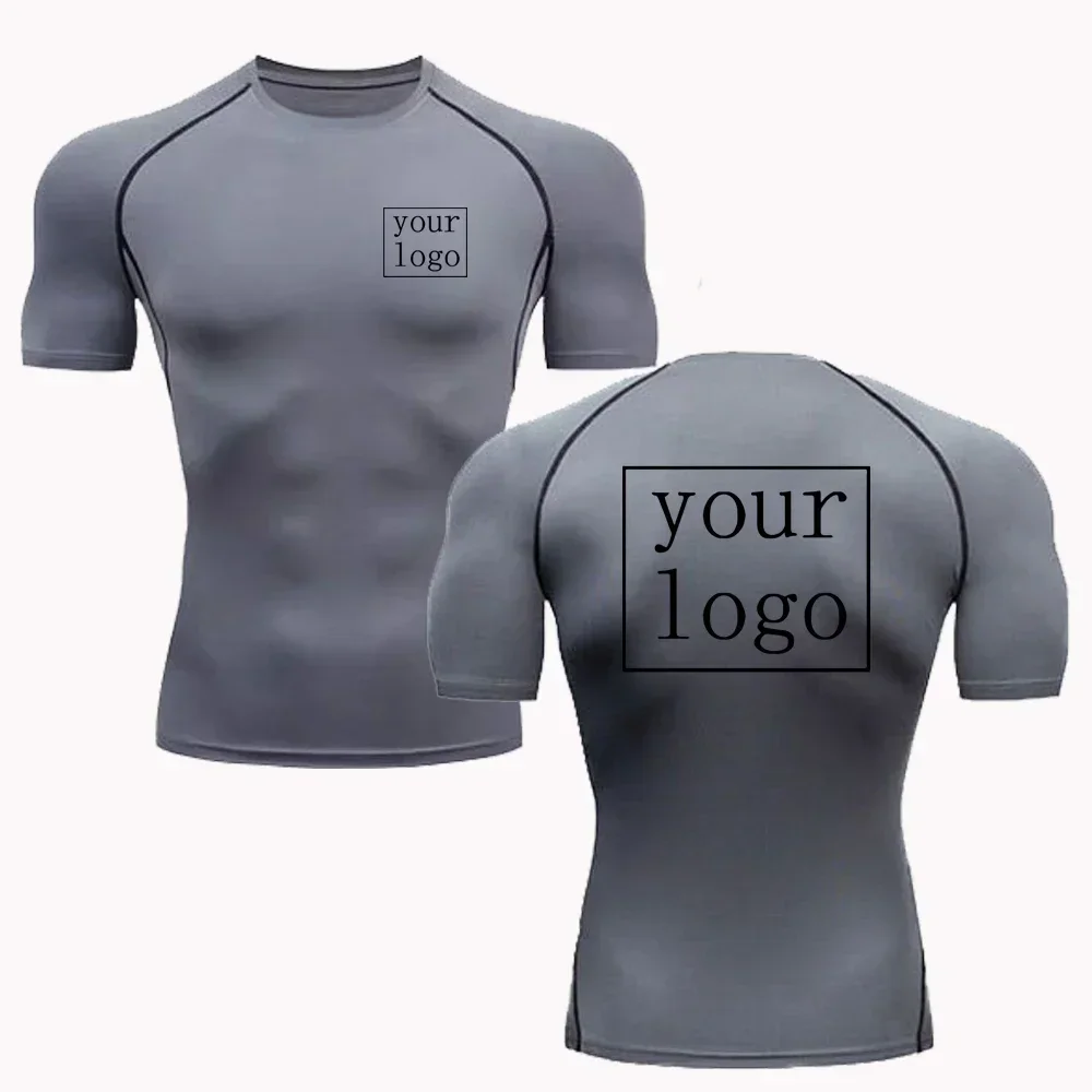 Custom Compression T Shirt for Men and Women