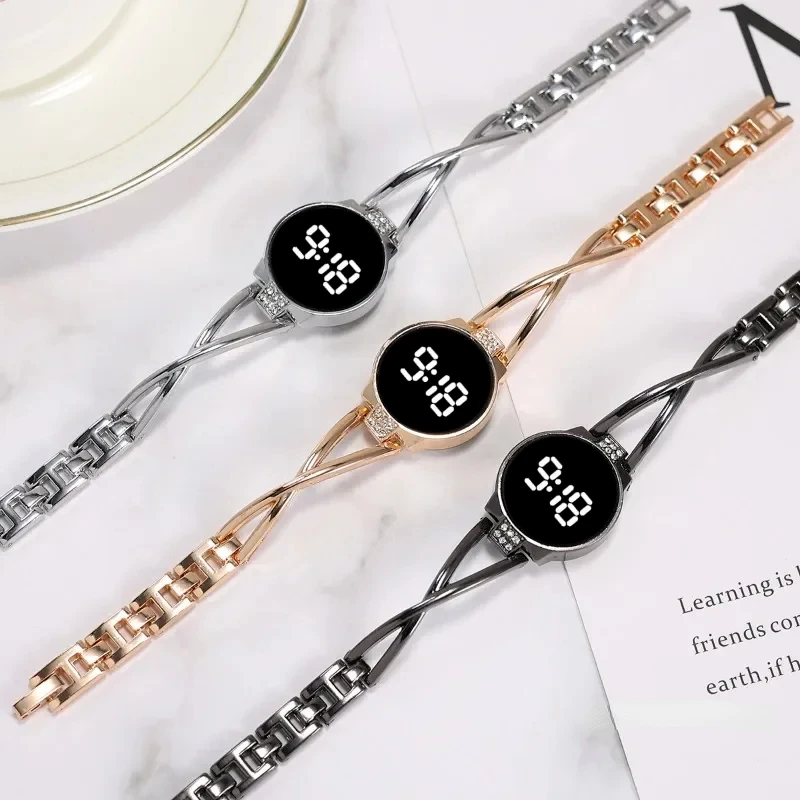 LED Women Watches Touch Screen Electronic