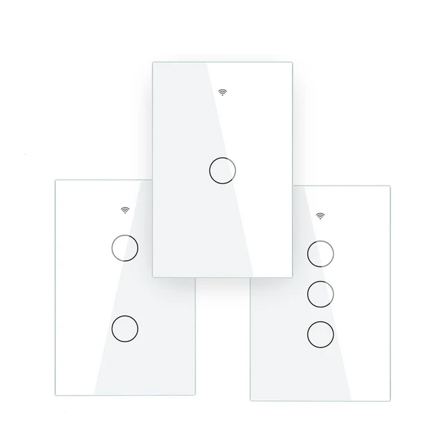 Moes ZigBee Wall Touch Smart Light Switch With Neutral/ No Neutral No