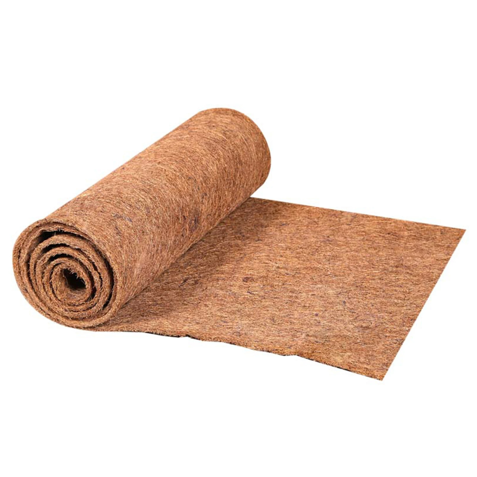 Coco Liner Sheet Coconut Palm Mat Cuttable Floor Mat Door Mat Coir Mat Coconut Silk Roll Fiber Palm Carpet For Plant 