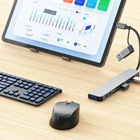 8in1 USB C Type C HUB Docking Station with 3.5mm Audio Jack Adapter for Micro SD Card Reader Laptop Tablet Phone Disk Converter - Image 3