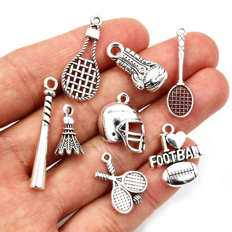 Cute Charms For Bracelet 10 Pieces 19x17mm Antique Silver Color Knitted  Sweaters Charms - AliExpress
