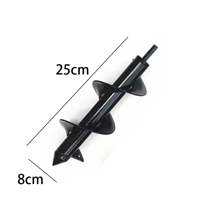 Garden Spiral Drill Bit - Alloy Ground Drill for Planting and Soil Cultivation