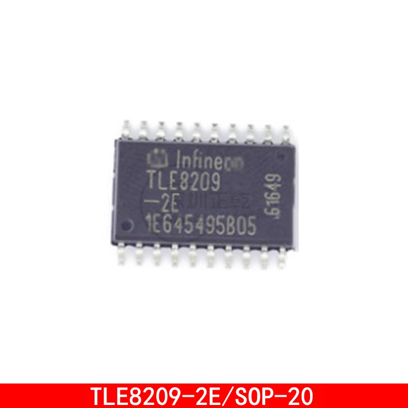 1-5PCS TLE8209-2E SOP-20 Automobile board throttle idling IC chip module 1 10pcs tle7209r tle7209 2r hsop20 automotive engine computer throttle idle valve control chip ic in stock fast delivery