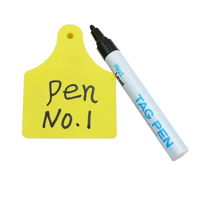 Sheep Cattle Tag Marking Pen Waterproof for Animal Identification Legibility Pig Sheep Cattle Tag Marking Pen Horse Tools 3