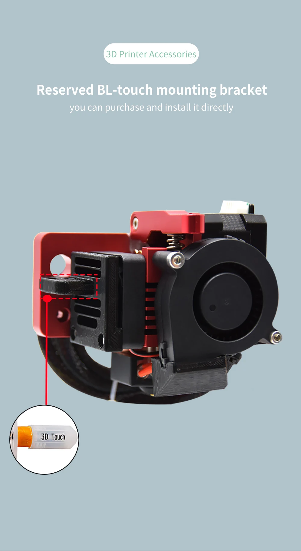 3d toque montagem 5015 polia turbo ventilador