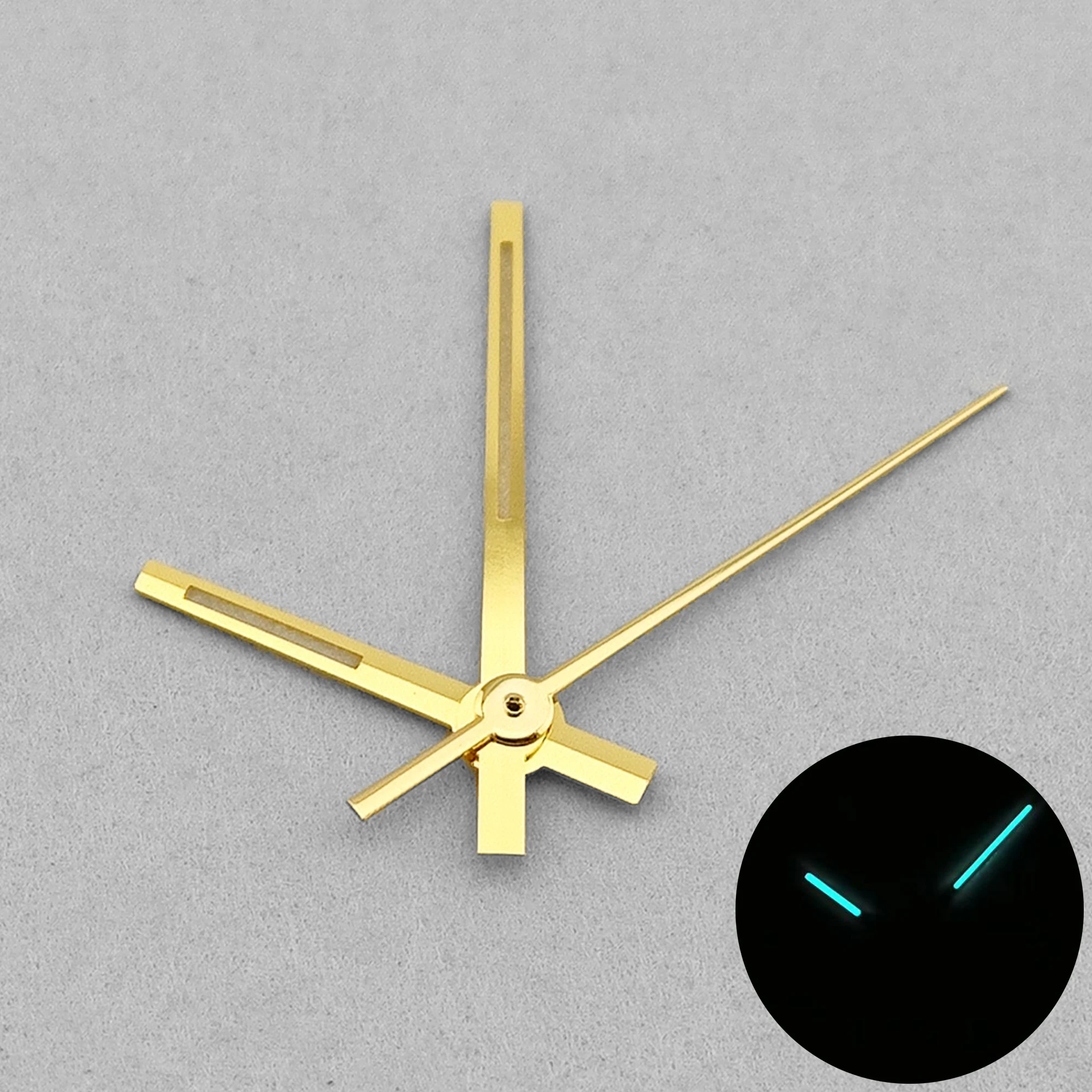 BGW9 Ice Blue Luminous Watch Hands - High-Quality
