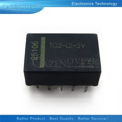 Pack of 10 High - Quality TQ2 Series Electromagnetic Relays - 5V and 12V Variants Available (TQ2 - 12V)