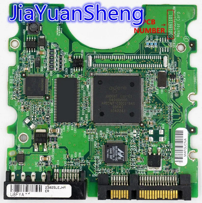 Maxtor Desktop Sata Disco Rígido Placa de Circuito Controlador Principal ic 040119500 040111300 Placa Número: 301861101