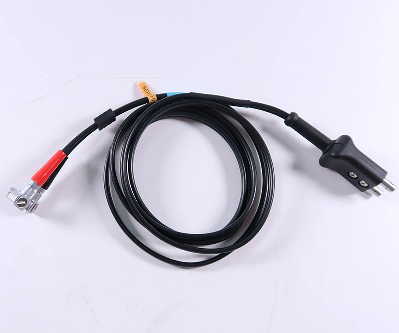 compatible with style Ultrasonic Dual Right Angle Lemo 00 &ndash; Lemo 00 Cable, 6ft P/N 022-509-821 GE