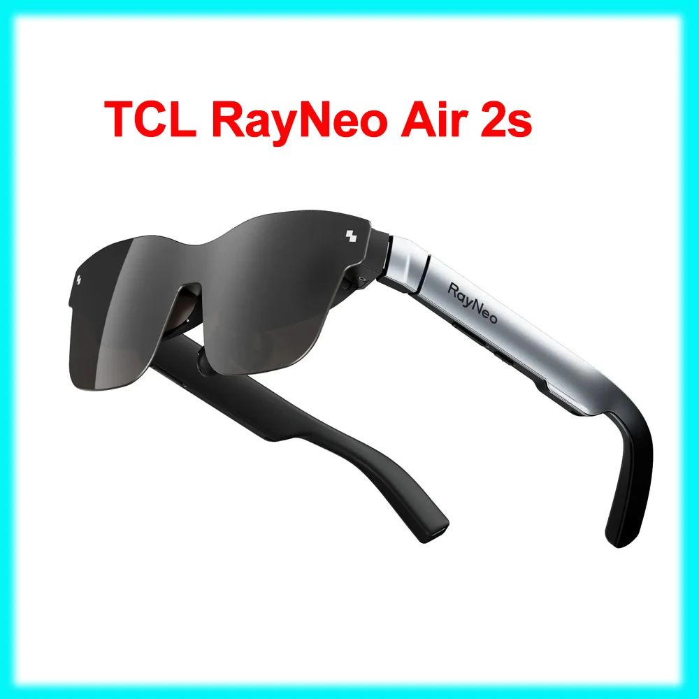 TCL RayNeo Air 2s AR XR Glasses 201inch Micro OLED 5000 nits Smart Glasses For iPhone/Android/MacBook/Switch/PS5/Gaming Console