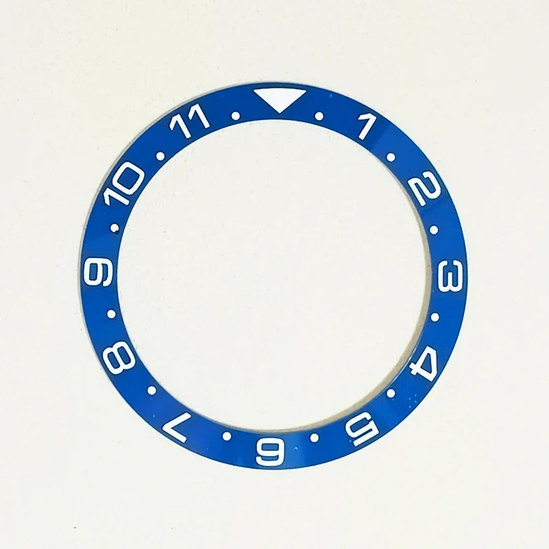 38mm Ceramic Bezel Insert GMT Digit Insert Ring Inner Diameter 30.5mm Fits SUB 40mm Mens Watch Case Modification Accessories