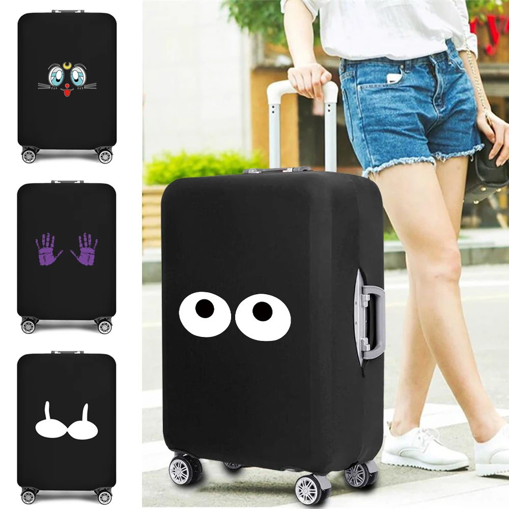 Luggage Cover Travel Suitcase Protective Cover for Apply To 18 '' -28 '' Trolley Case Elastic Dust Travel Accessories luggage cover