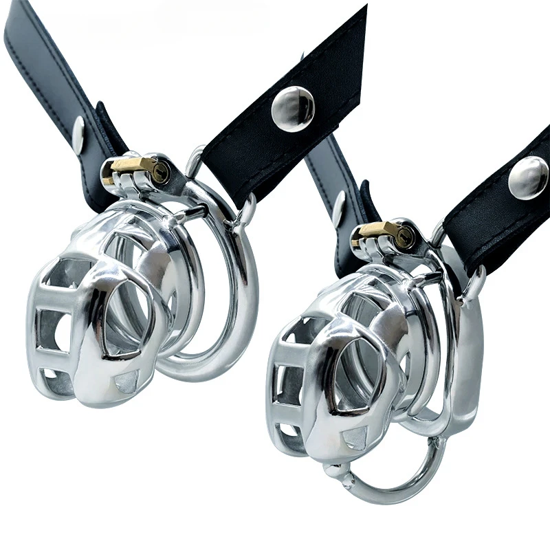 304 Stainless Steel Cobra Chastity Cage Lightweight Air Cock Cage Adult Fetish Sex Toys SM Penis Binding Bondage Sex Products 18