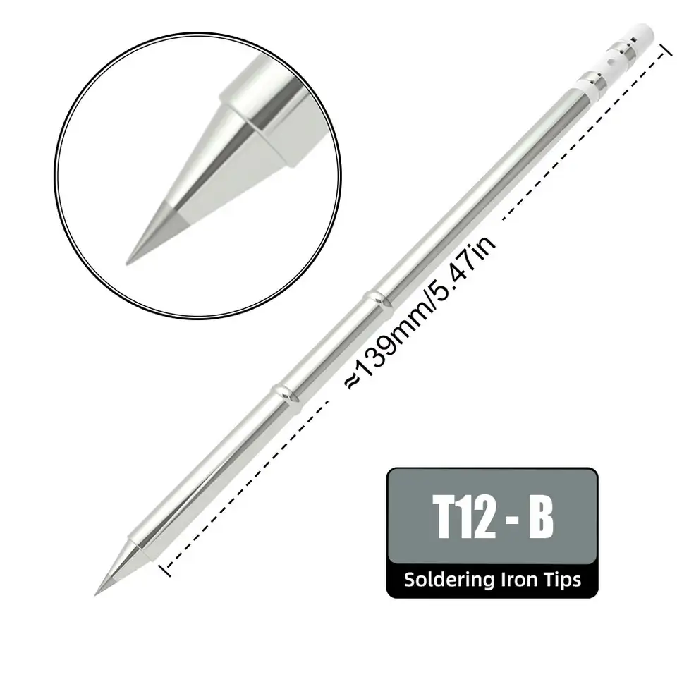 T12 Series Tip for Soldering Iron Replacement Tips Heater Solder Head Weller Electric Welding Equipment Tools Sting Tin Cautin image 12