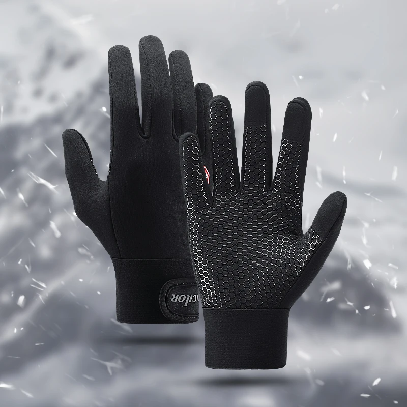 

Men Outdoor Winter Cycling Gloves Full Finger Touchscreen Waterproof Windproof Sport MTB Road Bike Bicycle Motorcycle Mitten