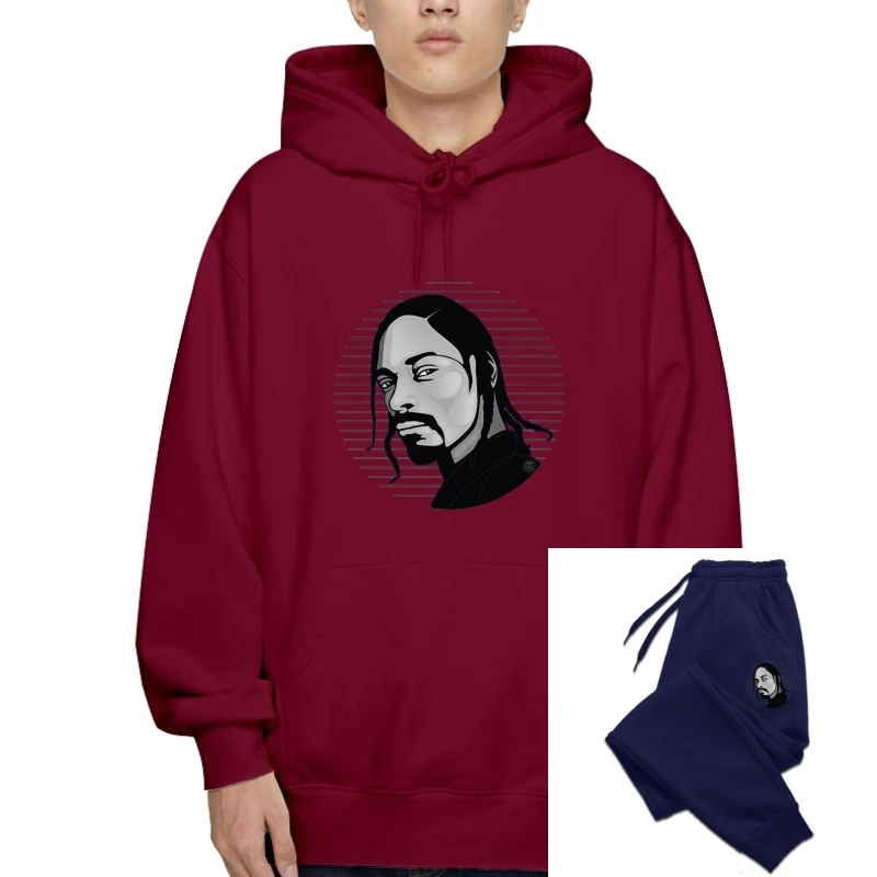 

Summer Hoodiess Snoop Dogg Rap Pullover Hiphop Vintage Hipster Camiseta Cotton Fleece White T-Sweatshirt Hoodies Aesthetic Men