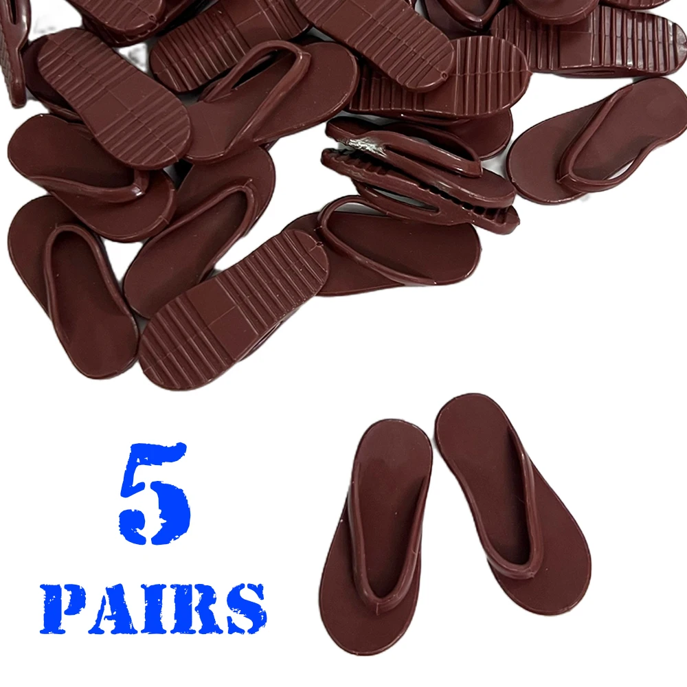 Nk 5 Paia/Set Scarpe Da Bagno Per Ken Prince Doll 1/6 Accessori Per Bambole Maschili Pantofole Estive Per Barbie Boyfriend Ken Doll Toys