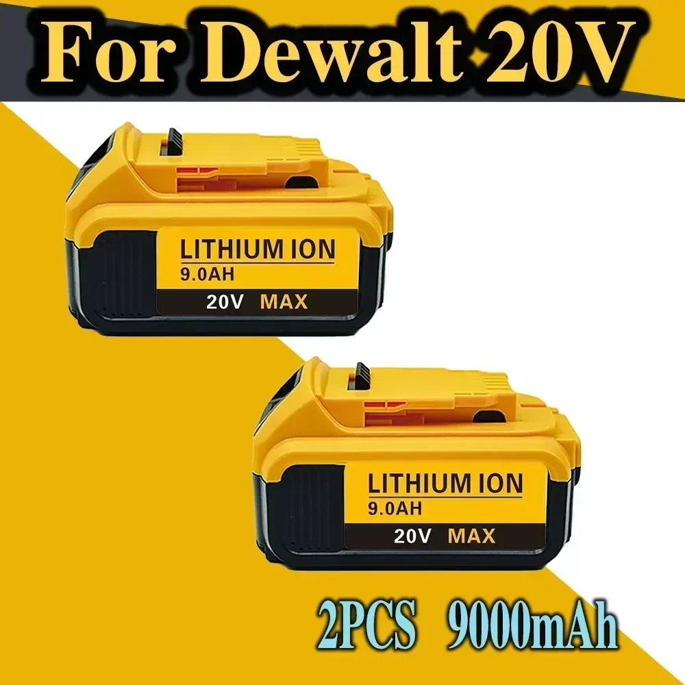 Suitable for Dewalt DCB200 DCB184 Series 18V/20V Rechargeable Power Tool Accessories, Power Tools, Lithium Battery Replacement