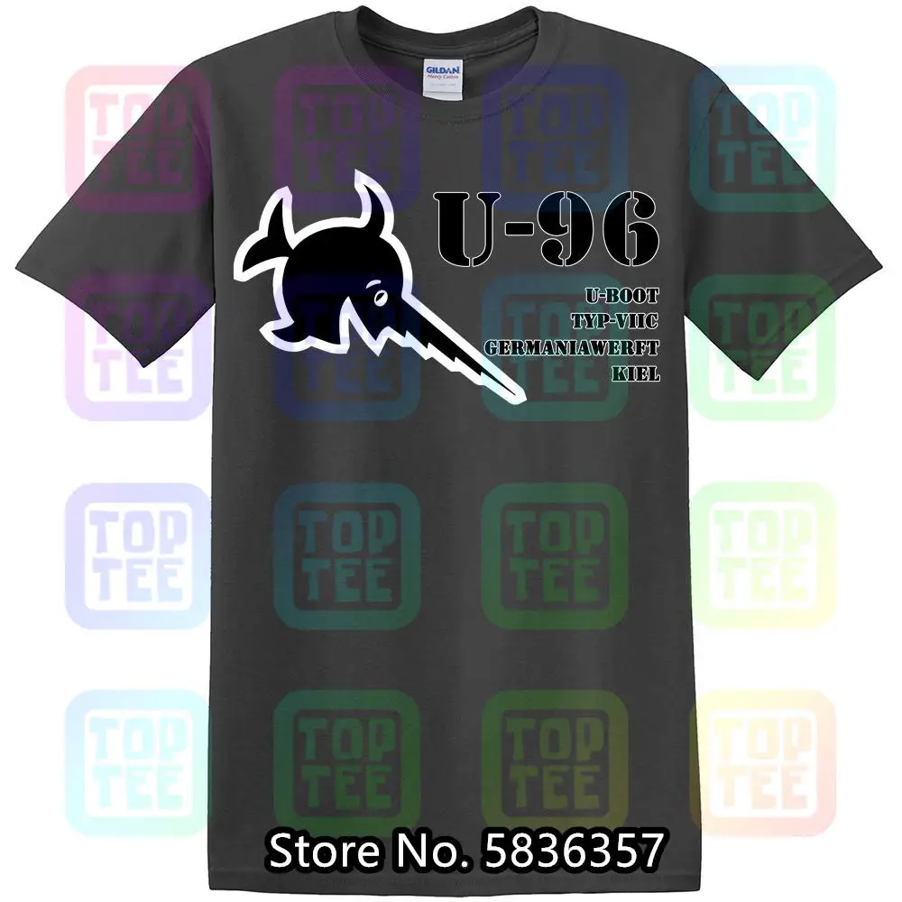 Das Boot T - Shirt U-96 German U Boat Movie Submarine Ww2 War Laughing Sawfish