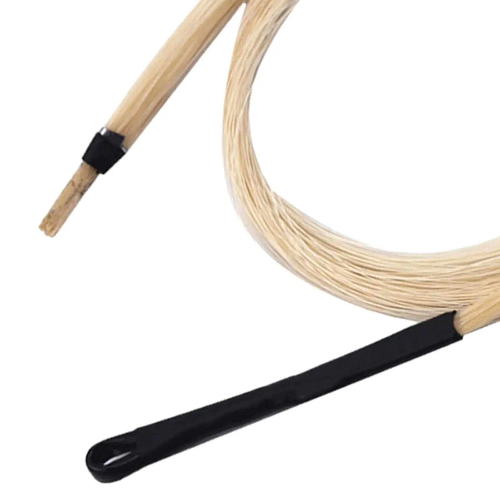 Erhu Bow Hair Unbleached Fiddle 31in Easy to Use Accessory Musical Erhu Parts