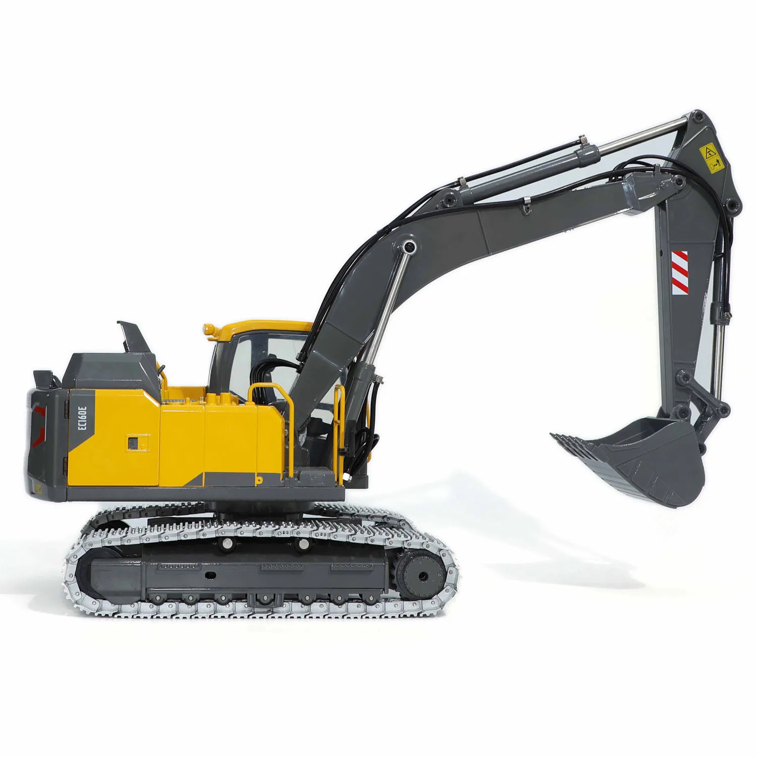 EC160E 1/14 RC Toy Electric Excavator Double E Remote Control Digger RTR Full Alloy Metal Engineering Vehicle Lights TH23137 3