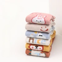 Home New Large-area Adhesive Anti Slip Baby Socks Cartoon Floor Sock for Infants Young Children Nice Straight Board Short Socks 5