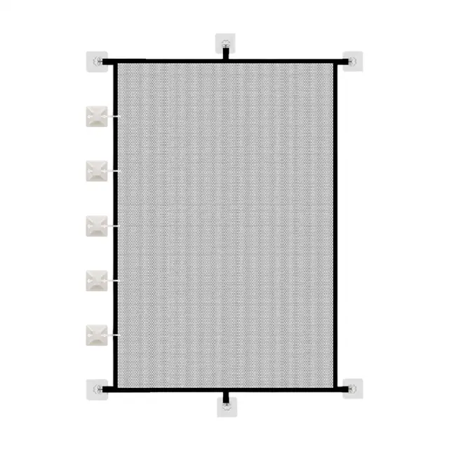 Gate for Cats Doorway Gates for Pets Safety Folding Mesh Animals Fence Childproofing for Kitten Bunny Toddler Kitchen Living 4