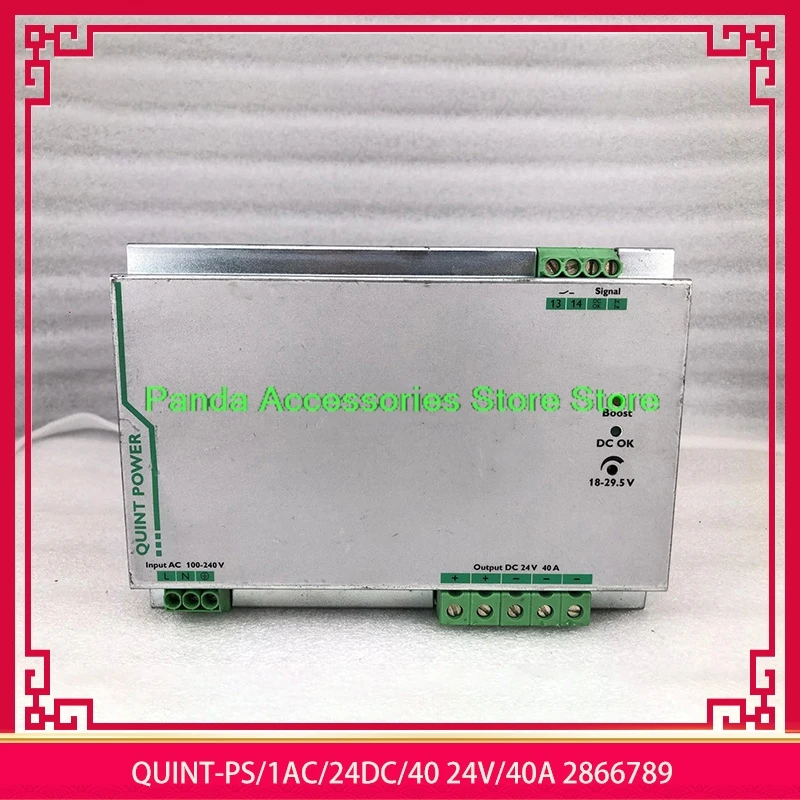 

new For Phoenix QUINT-PS/1AC/24DC/40 24V/40A 2866789 Rail Switching Power Supply High Quality Fully Tested Fast Ship