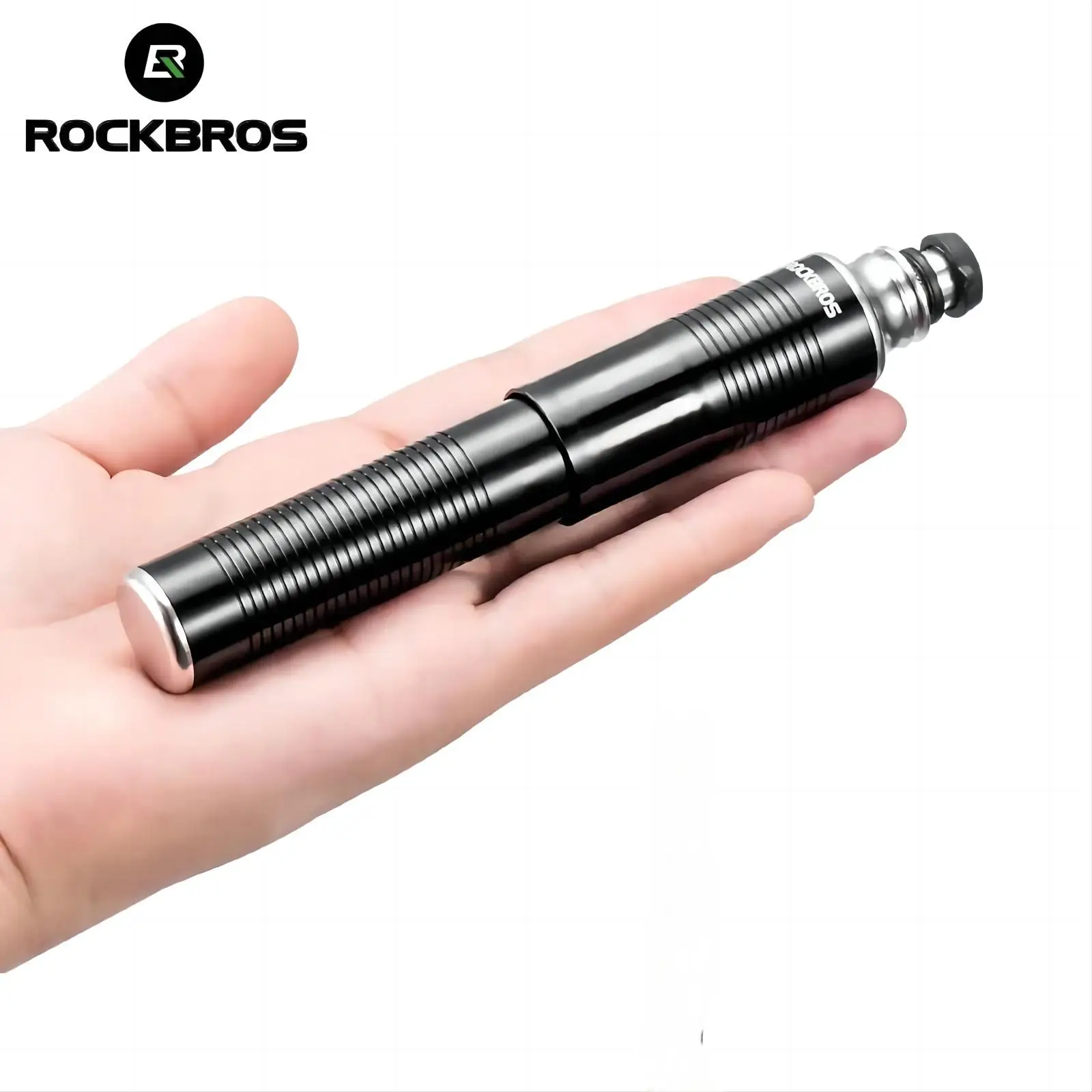 Rockbros 806-TEAM-B Mini Portable Bike Pump 110 PSI Aluminum Alloy