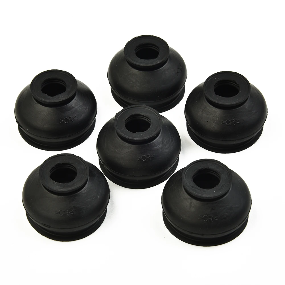 

6pcs Universal Rubber Tie Rod End Ball Joint Dust Boots Dust Cover Boot Gaiters Brand New Dust Cover Auto Accessories