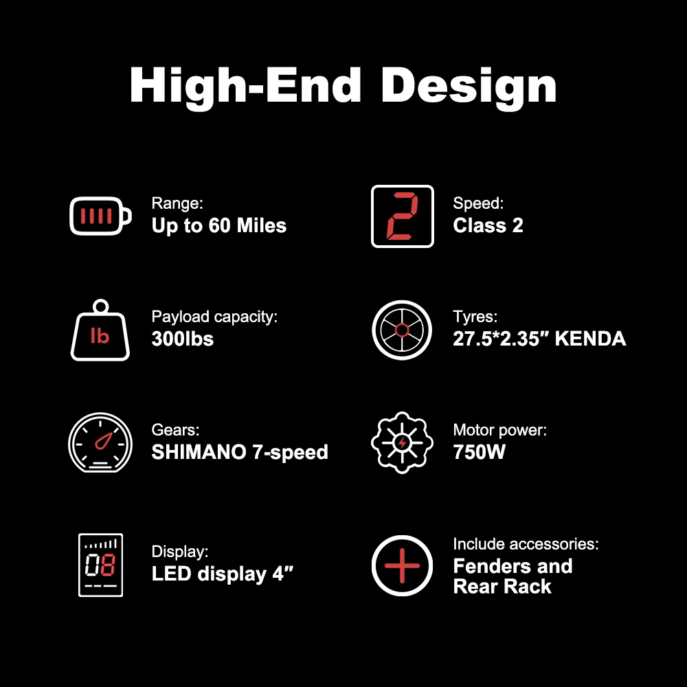 Cemoto AEB52 Electric Mountain Bike 750W 48V – 60 Mile Range S2ae1aa4b27e0418da6eb7d2bfb012542u
