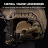 Tactical Helmet Rail Adapter for C Series Headset Accessories Airsoft Holder Adjustable Suspension Bracket CS Sports Equipment 2