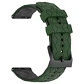 Dark green Black