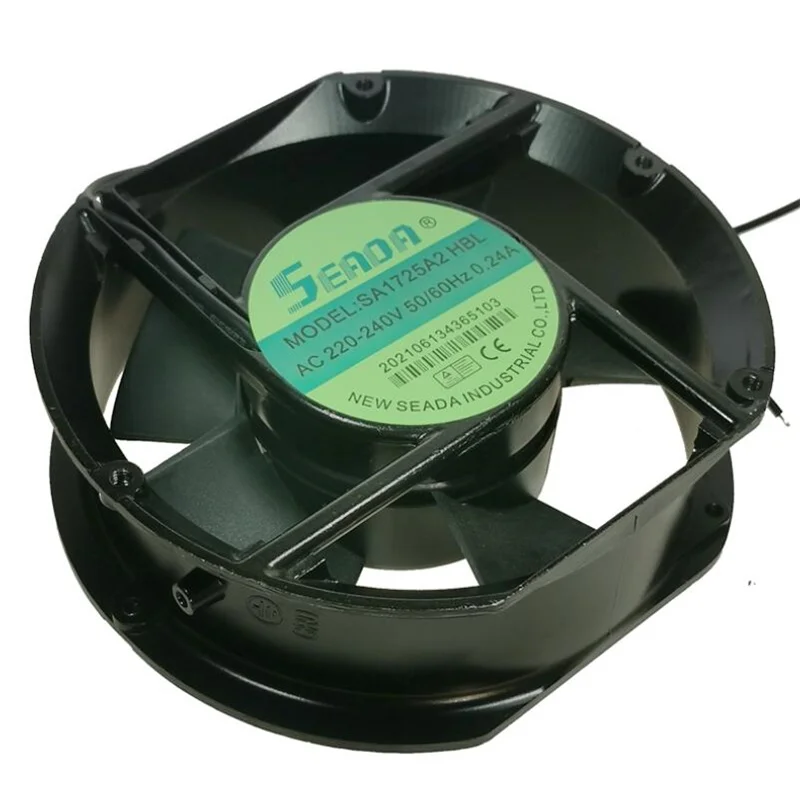 Ventilateur De Refroidissement SEADA SA1238A2 - 12cm, 220-240V, 2 Broches, Neuf