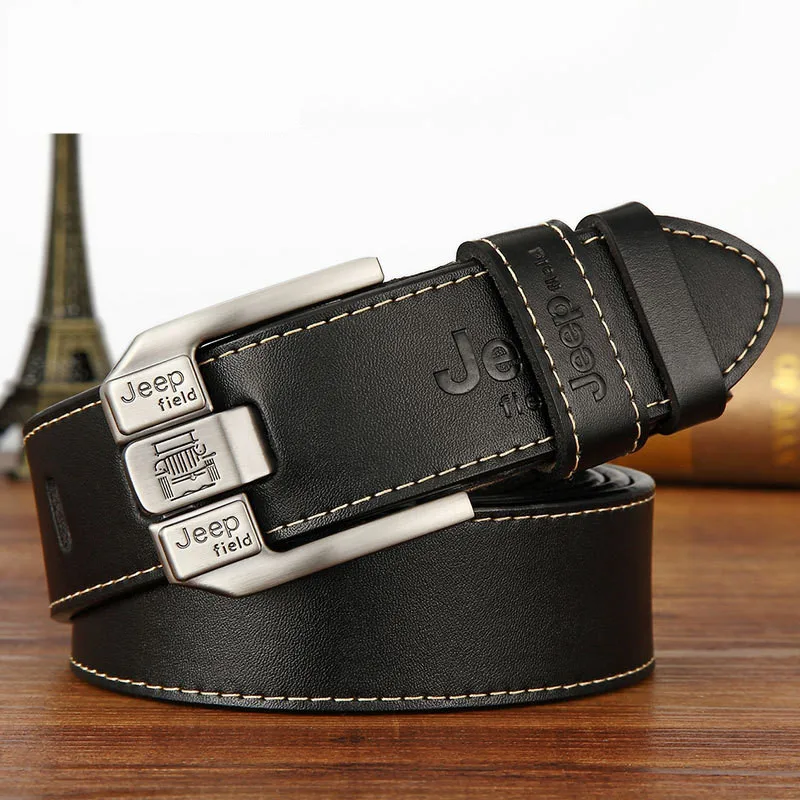 Alloy Pin Buckle Belt For Men Fashion Business Men Belts Vintage Style Gift Designer Best Quality 100% Upper Genuine Leather leather belt price Belts