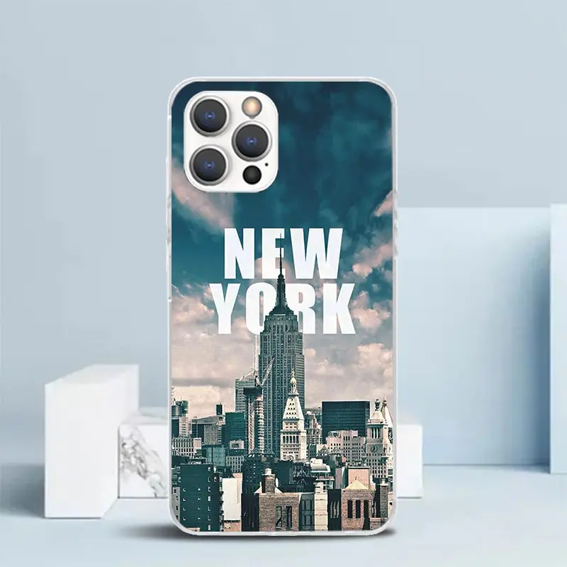 NYC New York City Soft TPU Phone Case - Air Cushion Design