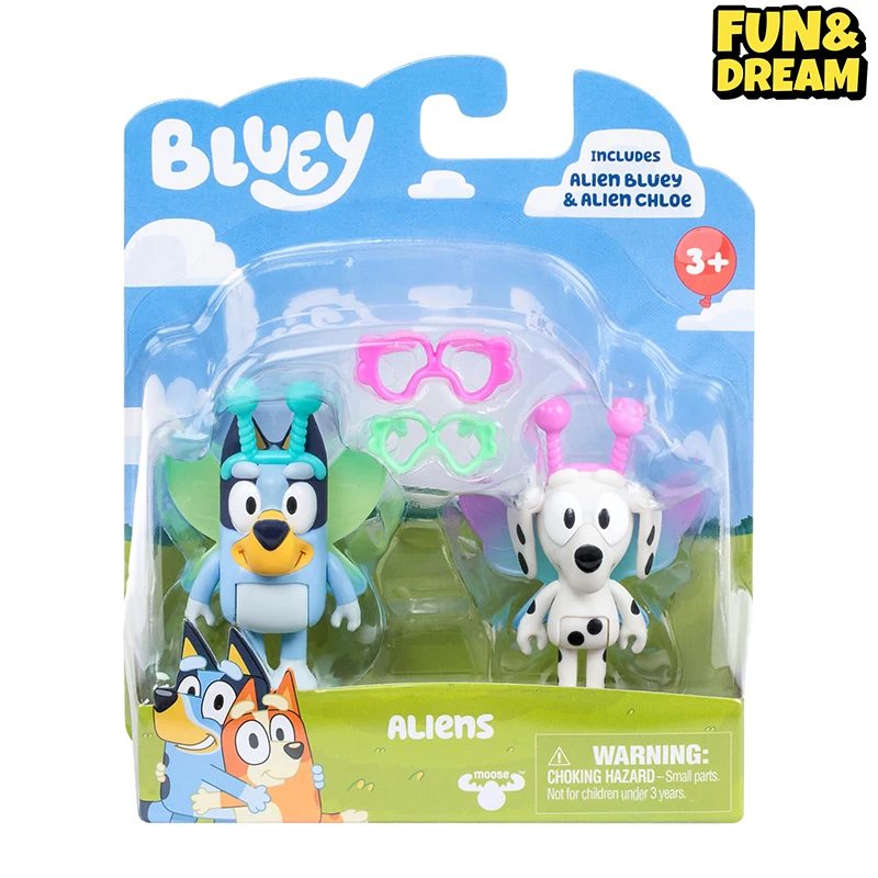 Bluey Toys Kids Play Scenes Halloween Cosplay Doll Alien Doll Birthday Gift Animal Doll Farmer Doll Toys Toys For The House 2