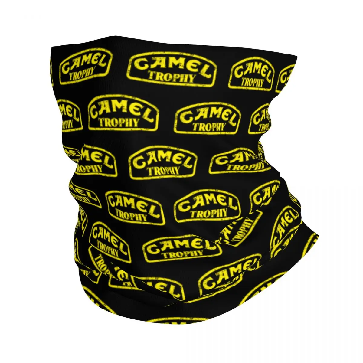 

Yellow Camel Trophy Bandana Neck Gaiter Printed Mask Scarf Multi-use Headwear Cycling for Men Women Adult Winter