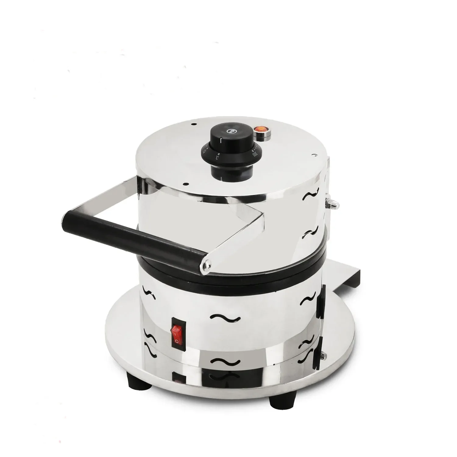 UFO Buger Waffle Machine, Donut Ice Cream Dessert, Italy Gelato Panini Press Maker, New, Hot Sale