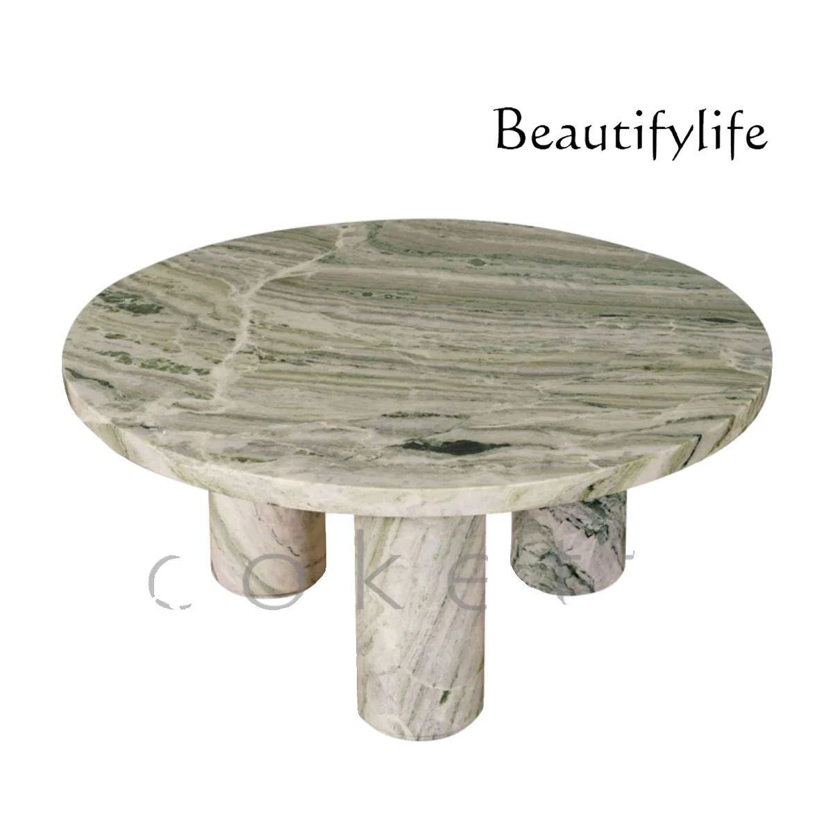 

Итальянский натуральный простой круглый мраморный журнальный столик в стиле ретро, дизайнерский журнальный столик для гостиной, дивана