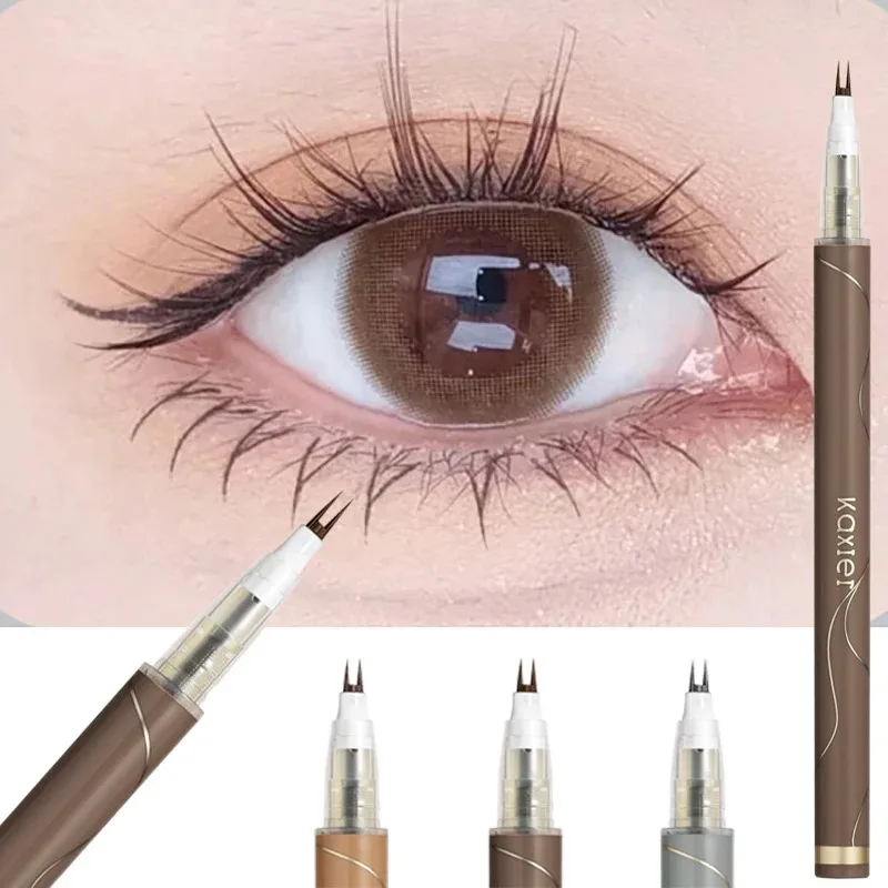 Liquid Eyeliner Pen Double Forked Tip Lower Eyelash
