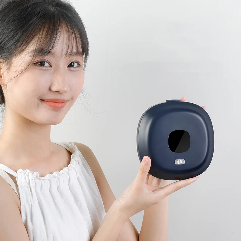 자동 거품 비누 디펜서 욕실 벽걸이 스마트 세탁기, USB 충전, 고품질 ABS 소재, 300ml