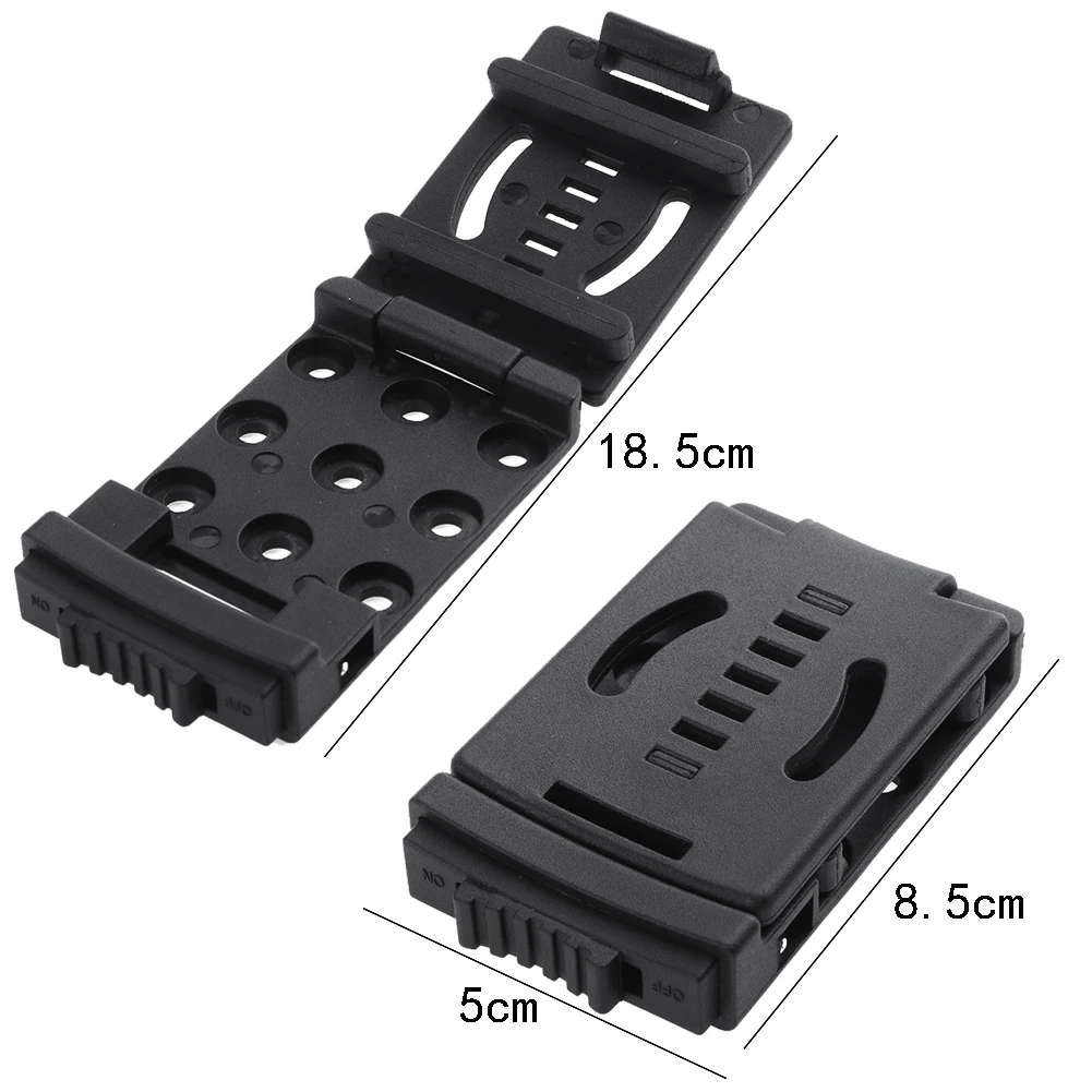 1-6pcs Outdoor Camp Travel Belt Loops Belt Clip EDC Tek-lok Claw Holster Attachment with Hardware K Scabard Sheath Waist Clamp