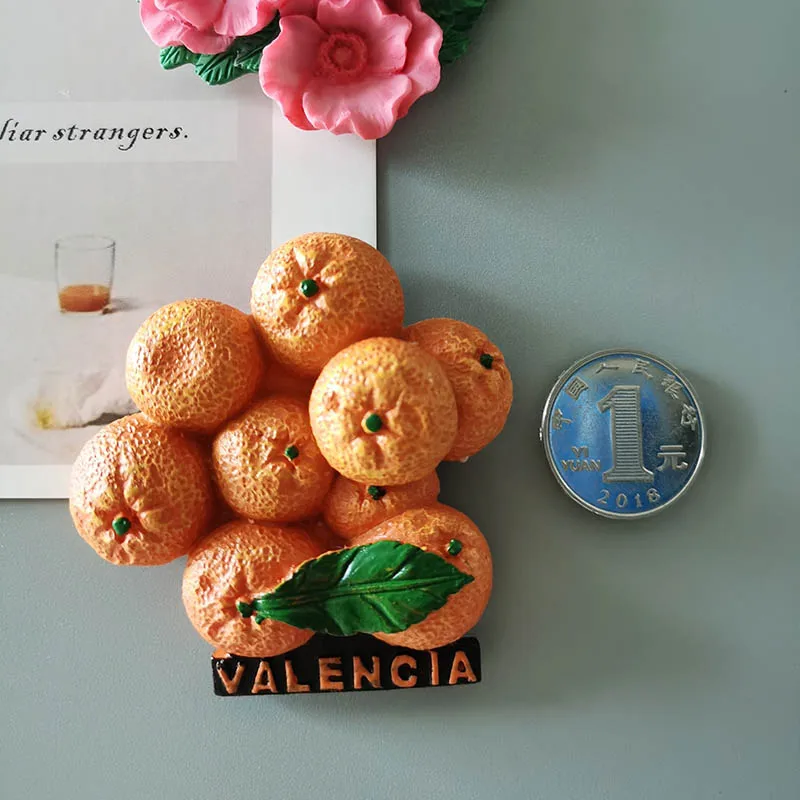 10 Calamite Da Frigo 3D A Forma Di Ananas, Adesivi Magnetici Per Frigorifero, Lavagna, Decorazione Frutta