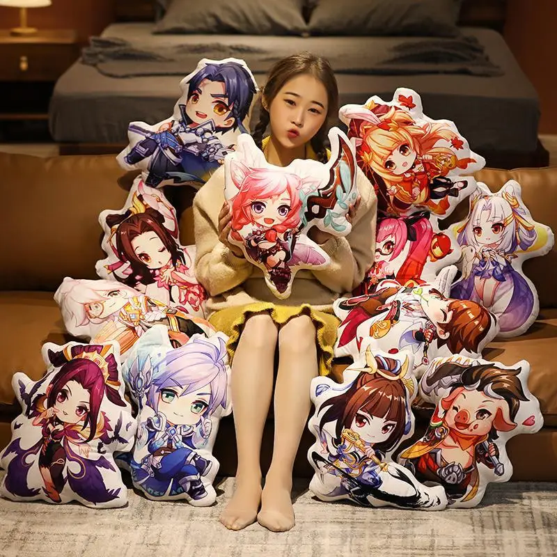 

Популярная Аниме игра Honor of Kings Li Bai периферийные продукты Мягкие плюшевые куклы игрушки хобби Изысканная Подушка подарок на день рождения